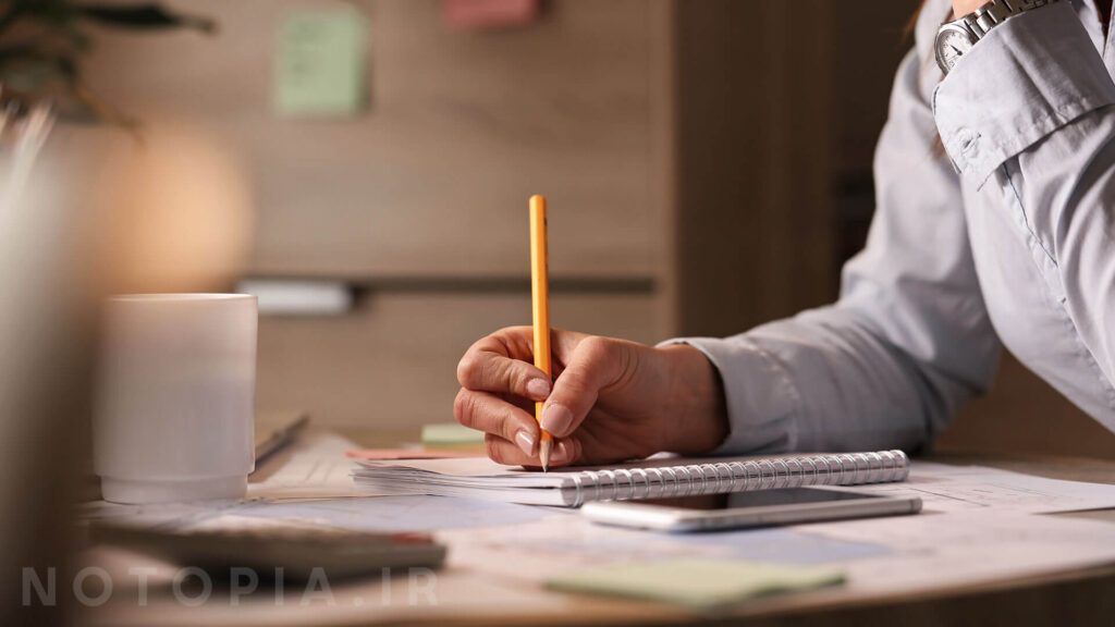 نوشتن-و-یادداشت-برداری-با-نوتوپیا